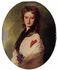 Zofia Potocka, Countess Zamoyska by Franz Xavier Winterhalter